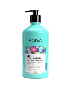 Shampoo for dry hair, Agiva, 8D Hyaluron, Pro Care, 1000 ml, 1 piece