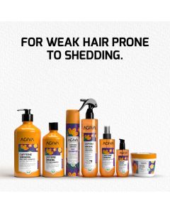 Anti-hair loss shampoo, Agiva, Caffeine Ginseng, Pro Care, 500 ml, 1 piece