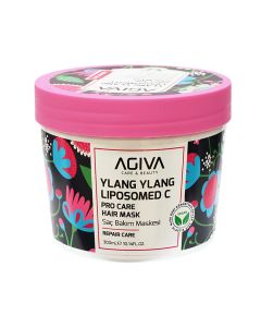 Hair mask, Agiva, Ylang Ylang Lipozom C, Pro Care, 300 ml, 1 piece