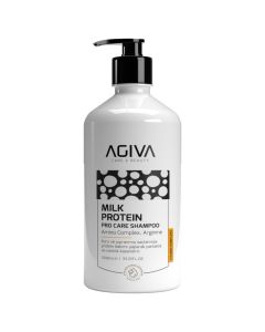 Shampoo for dry and damaged hair, Agiva, Milk Protein, Pro Care, 1000 ml, 1 piece