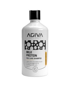 Shampoo for dry and damaged hair, Agiva, Milk Protein, Pro Care, 500 ml, 1 piece