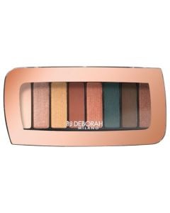 Eyeshadow Palette, Deborah, Color Moods, 03 Sunset, 8 colors, 1 piece