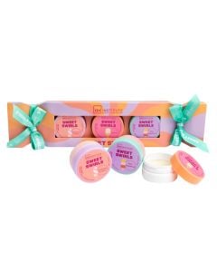 Lip care set, IDC, Tropical Berry, Lip butter 20 ml, Lip scrub 20 ml, Lip balm 20 ml, 1 pack