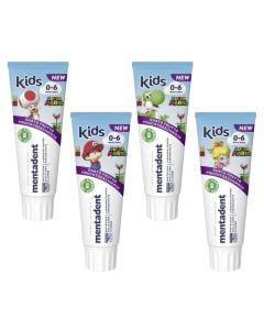 Toothpaste, Mentadent, Super Mario, Kids, 0-6 years, 1 piece