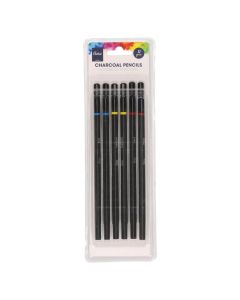 Pencils, Charcoal, 12 pieces, 1 pack