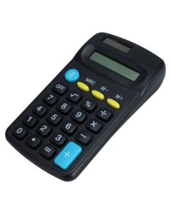 Calculator, black, 11.5x6.2x2 cm, 1 piece