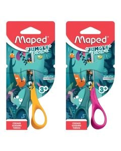 Scissor, Maped, Jungle, 12 cm, mixed, 1 piece
