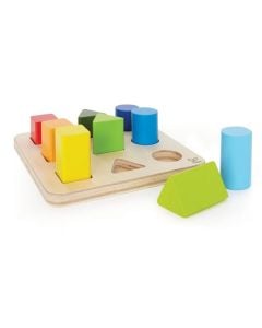 Children's toy, Blocks, Shape and color organizer, 10 pieces, +18 months, 1 piece