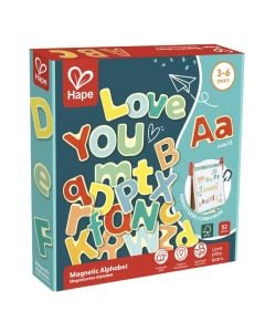Magnetic Alphabet, Open, 52 pieces, 3-6 years, 1 piece