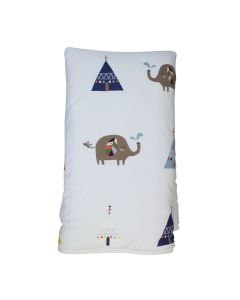 Children's quilt, 96x90 cm, white