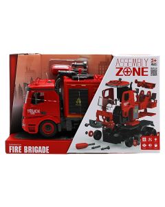 Children's toy, fire truck, red, 36x13x22 cm, 1 piece
