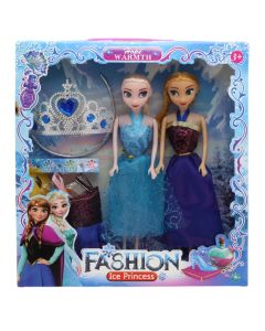 Children's toy, doll, Elsa/Anna, with accessories, 28 cm, mixed, 1 piece