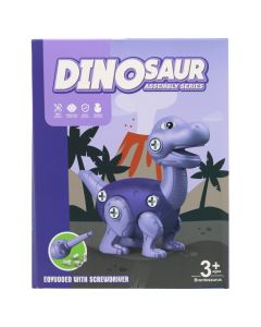 Children's toy, Brontosaurus dinosaur, educational, purple, 1 piece