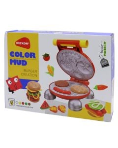 Children's toy, plasticine and hamburger machine, mix, 1 piece