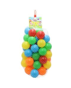Children's balls, mixed, 7.5 cm, 50 pieces, 1 pack