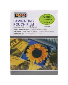 Lamination envelope, A4, 100 mic, 1 pack