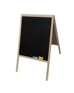 Menu board, wood, 2 sides, 44x70 cm, 1 piece