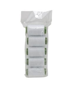 Sewing pins, white, 5 pieces, 1 pack