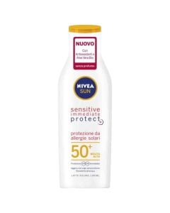 Sunscreen Milk, Nivea, Sensitive & Protect Allergy, SPF 50+, 200 ml, 1 piece