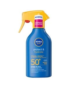 Sunscreen, Nivea, Protect & Hydrate, SPF 50+, 270 ml, 1 piece