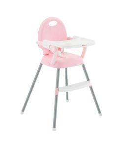 High chair for children, Kikka Boo, Spoony, 3 in 1, +6 months, 15 kg, pink, 1 piece