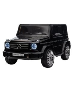 Children's car, Mercedes Benz G500, black, + 12V/10AH, 114x67x53.5 cm, 1 piece