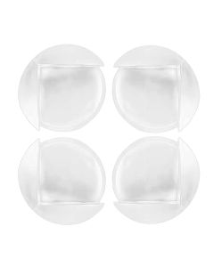 Corner protectors, Kikka Boo, silicone, transparent, 4 pieces, 1 pack