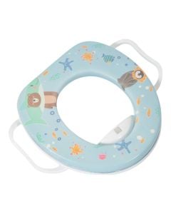 Children's toilet adapter, Wiggle, blue, 34x29x7 cm, 1 piece