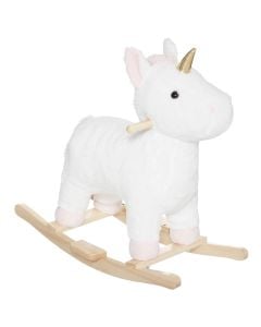 Children's swing, Unicorn, 64x55x32.50 cm, white, 1 piece