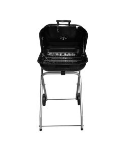 Charcoal barbecue, metal, enameled, 50x47x79 cm, black, 1 piece