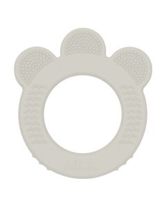 Baby teether, Kikka Boo, silicone, beige, 1 piece