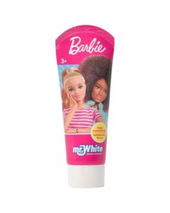Children's toothpaste, Mr White, Barbie, 75 ml, +3 years, 1 piece