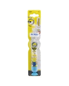 Children's toothbrush, Mr White, Minions, +3 years, yellow, 1 piece