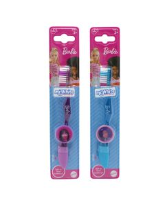 Children's toothbrush, Mr White, Barbie, +3 years, pink, 1 piece