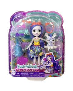 Children's toy, Enchantimals, Glam Party, Deluxe Zebra, +4 years, 1 piece