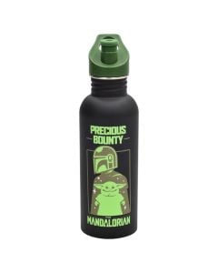 Water bottle, Math, Star Wars, 700 ml, black, 1 piece