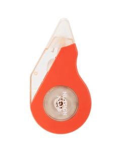 Correction tape, Deli, 5mm x 20m, orange, 1 piece