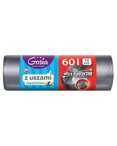 Garbage bag, Gosia, ultra elastic, 60 L, 1 piece