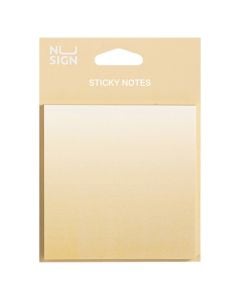 Postit, Deli NU, 7.6x7.6 cm, orange, 1 piece