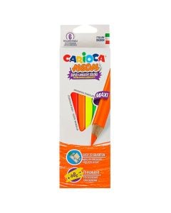 Paints, Carioca, Neon, 6 colors, 1 pack
