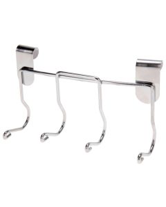Barbecue tool holder, metal, 16x10 cm, grey
