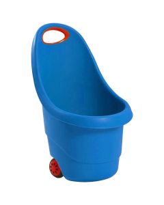 The ergonomic,'KIDDIE’S GO", wheelbarrow, blue