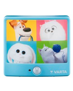 Children lighter with 2 figure projector