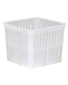 Plastic preform for square cheese, 5x5 h 5 cm