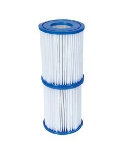 Interchangeable filter for pool pumps, BESTWAY,TNT, blue/white, II