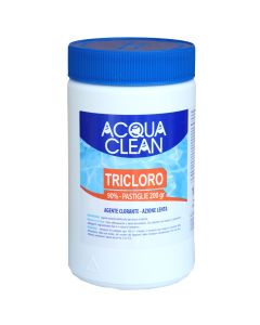 The solid chlorine in the tablets form of 200g, for pool water Size: 1kg