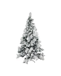 New Year Tree, Size:210cm, Density: 846 branch, Metallic base, Color: White, Material: PVC