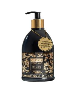 Liquid soap, with olive oil, Olivos, which moisturizes the skin