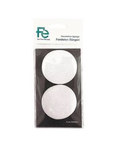 Foundation sponges set, Fe, sponge, 7x2x2 cm, white, 2 pieces