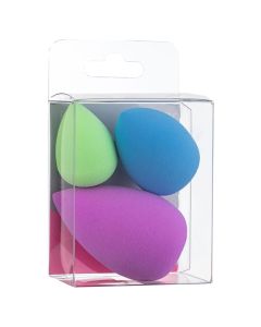 Foundation sponges set, Flormar, sponge, 5.8x4.5x3 cm, miscellaneous, 3 pieces
